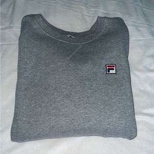 Grey FILA Crew Neck